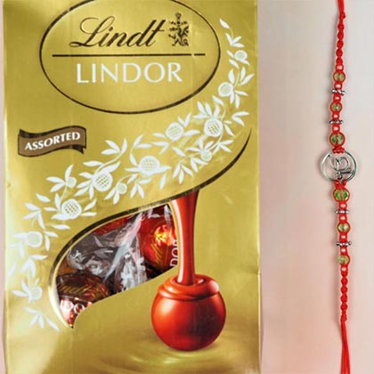 Ik Onkar Rakhi with Lindt Chocolate