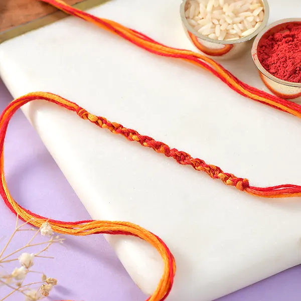 Kalava Rakhi with Dryfruits