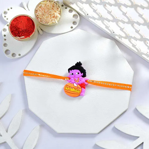 Purple Baby Krisnha Kids Rakhi