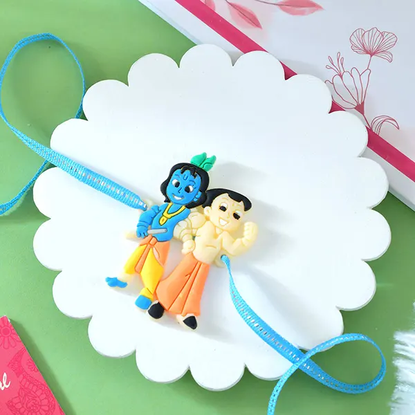 Set of 2 Kids and Adult Rakhi