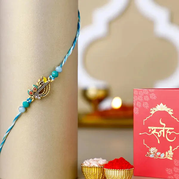 Melodic Krishna Flute Rakhi