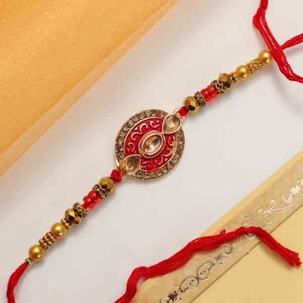 Beautiful Set of Two Rakhis to Australia