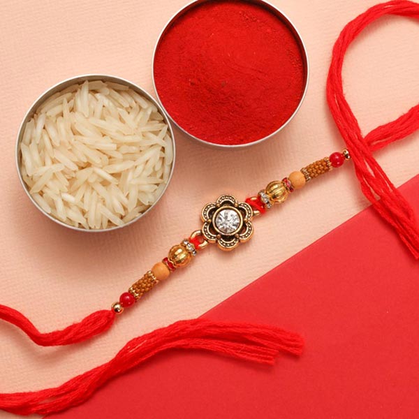 Crystal Stone Premium Rakhi to Australia