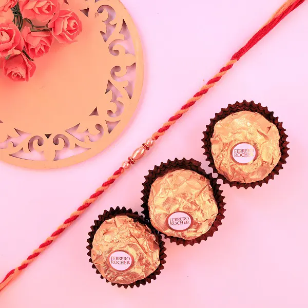 Mauli Rakhi with Ferrero