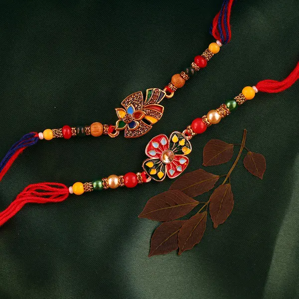 Exclusive Colourful Rakhi Combo