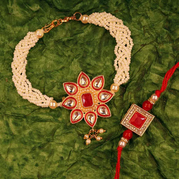 Distinctive Bhaiya Bhabhi Rakhi Combo