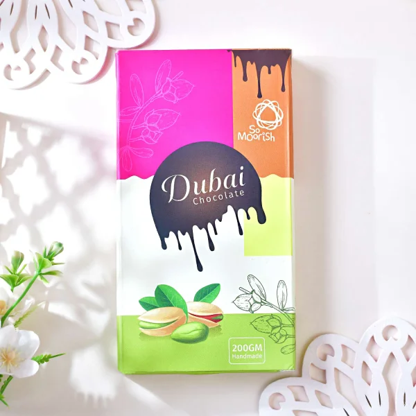 Five Rudraksha Rakhi Gift Combo with Dubai Chocolate