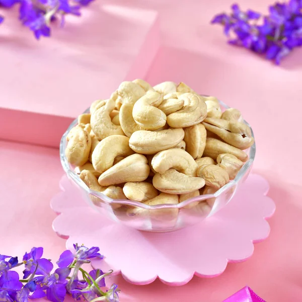 Luxury Rakhi Gift Combo with Besan Laddoo & Cashew