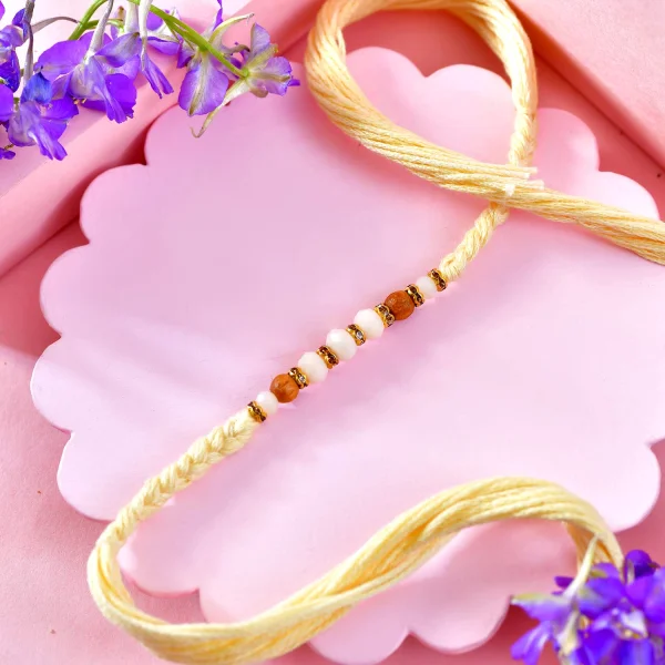 Pack of 2 Beaded Rakhi for Brother