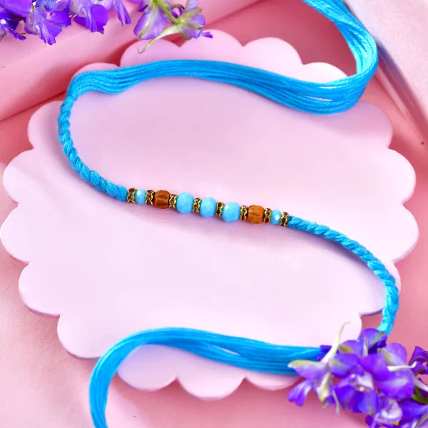 Pack of 2 Beaded Rakhi for Brother