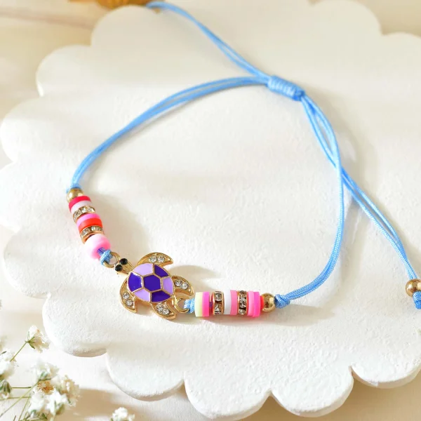 Colorful Bead Rakhi Set for Children