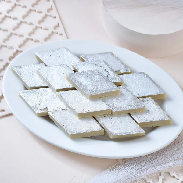Pack of 3 Ethnic Rakhi with Kaju Katli