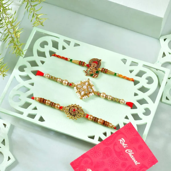 Premium Premium Rakhi Hamper with Sweets, Dry Fruits & Chocolates