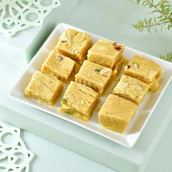 Premium Premium Rakhi Hamper with Sweets, Dry Fruits & Chocolates