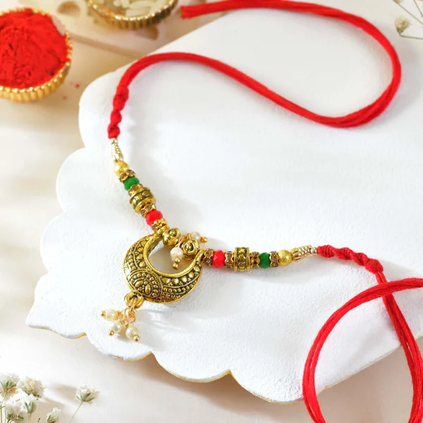 Premium Festive Rakhi Family Set