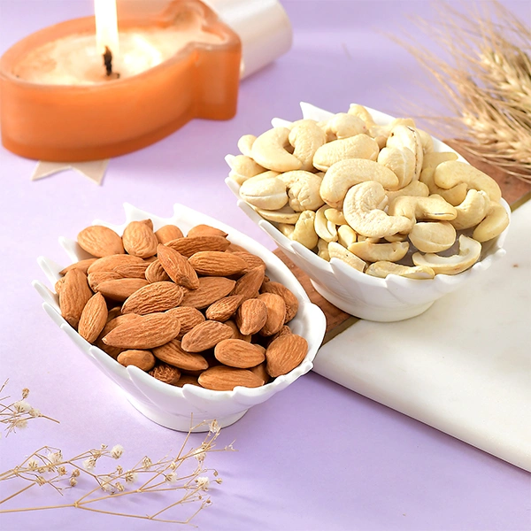 Single Rakhi Thread With Dryfruits