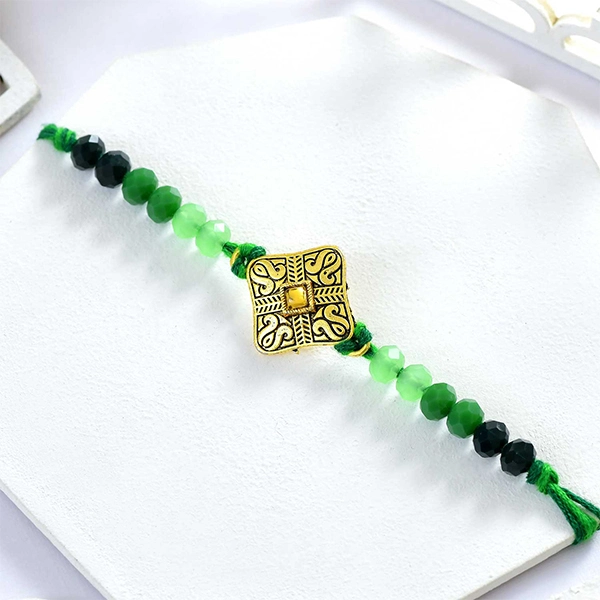 Traditional Rakhi With Ferrero & Cashew