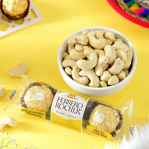 Bansuri Rakhi With Gourmet