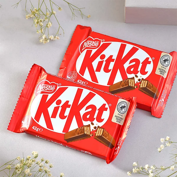 Ganesha Rakhi with Kitkat & Colors