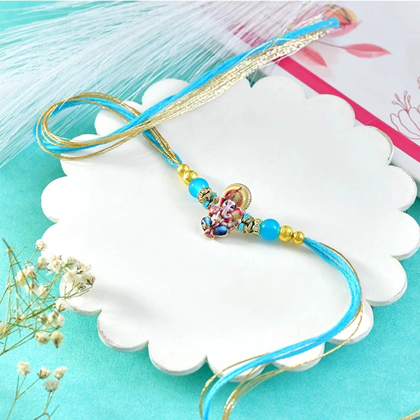 Ganesha Rakhi for Bhai.
