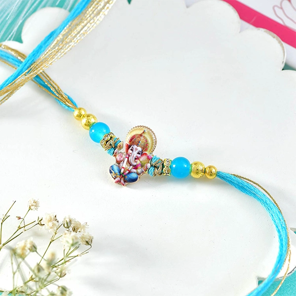 Ganesha Rakhi for Bhai.