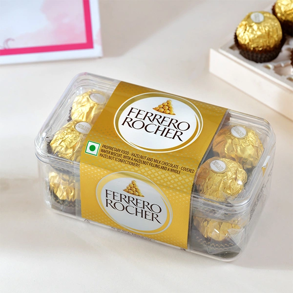 Set of 2 Rakhi with 16 Pcs Ferrero Rocher