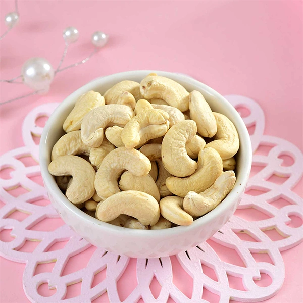 Floral Shape Rakhi Set with Soan Papdi & Cashew