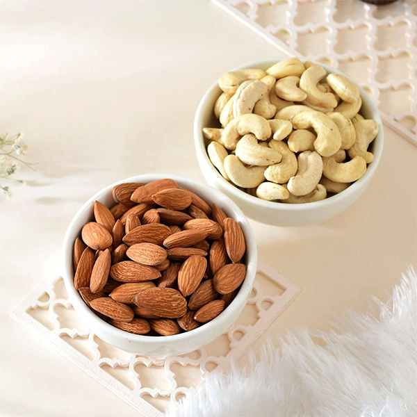 Elegant Evil Eye Rakhi Set with Dryfruits