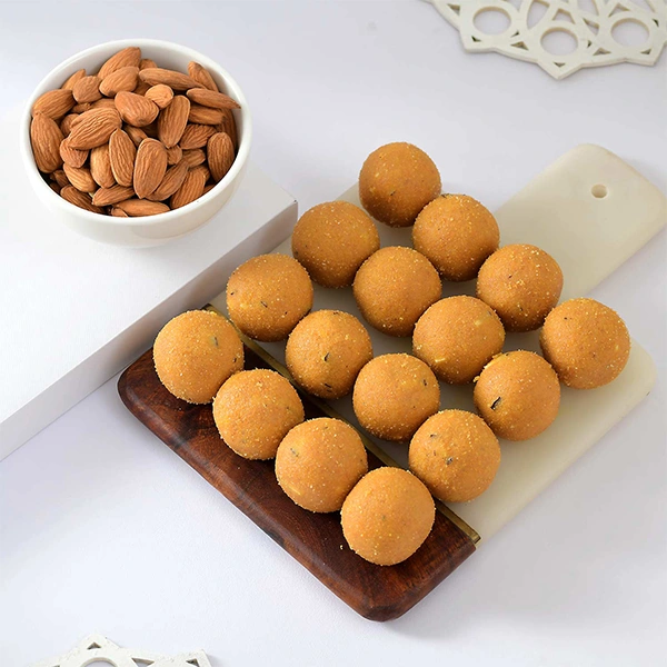 Set of Three Traditional Rakhi & Gourmet Hamper