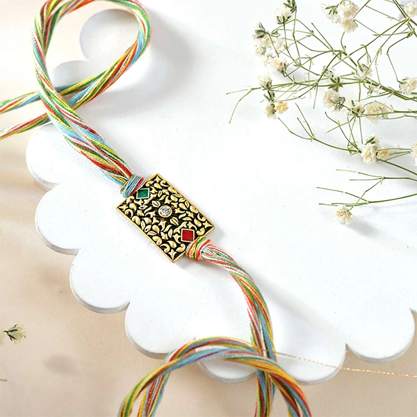 Antique Charm Rakhi Set – Pack of 4