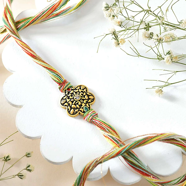 Antique Charm Rakhi Set – Pack of 4