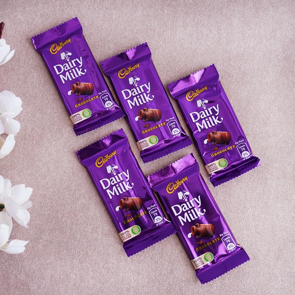 Cadbury Chocolate Set with Pooja Thali