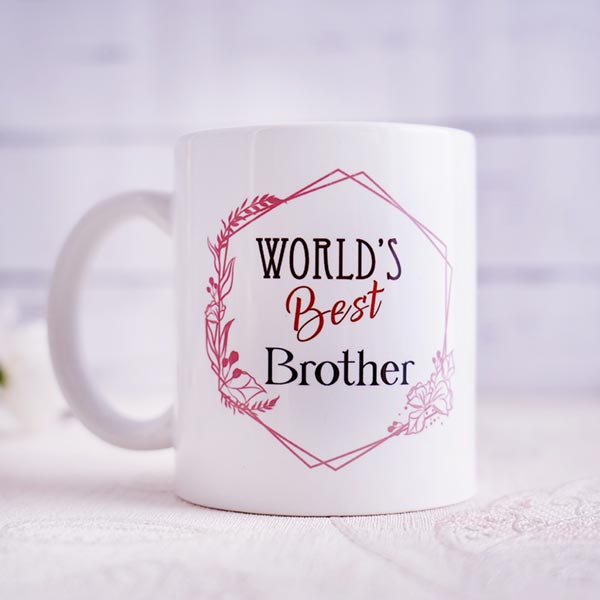 Best Brother Mug with 2 Dairy Milk Fruit and Nut