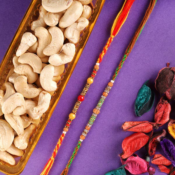 Cashew Authentic Rakhi Combo to Canada