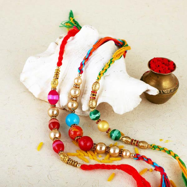 Traditional Three Set Rakhi