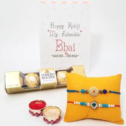 2 Blue Rakhis & FR