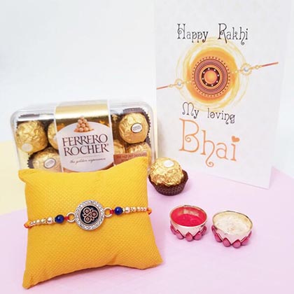 Single Rakhi with FR 16pc