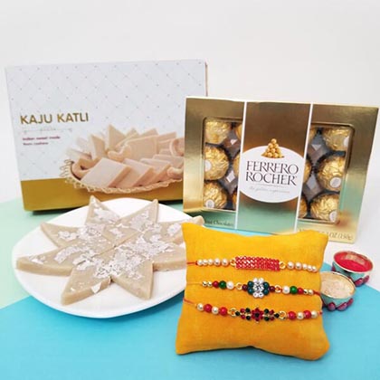 3 Great Rakhi Combo