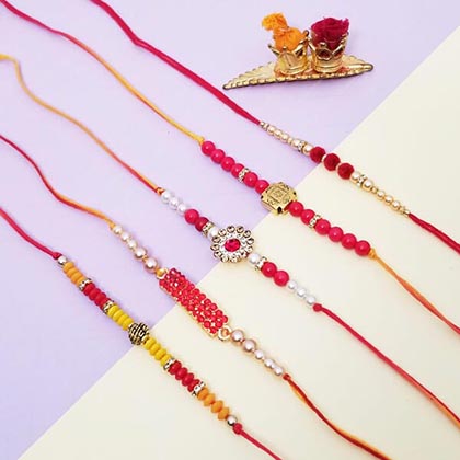 5 Rakhi Set