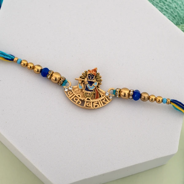 Banke Bihari Rakhi with Lindt Chocolate Hamper