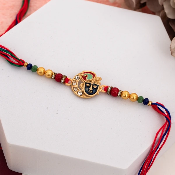 Traditional Shrinathji Designer Rakhi for Brother