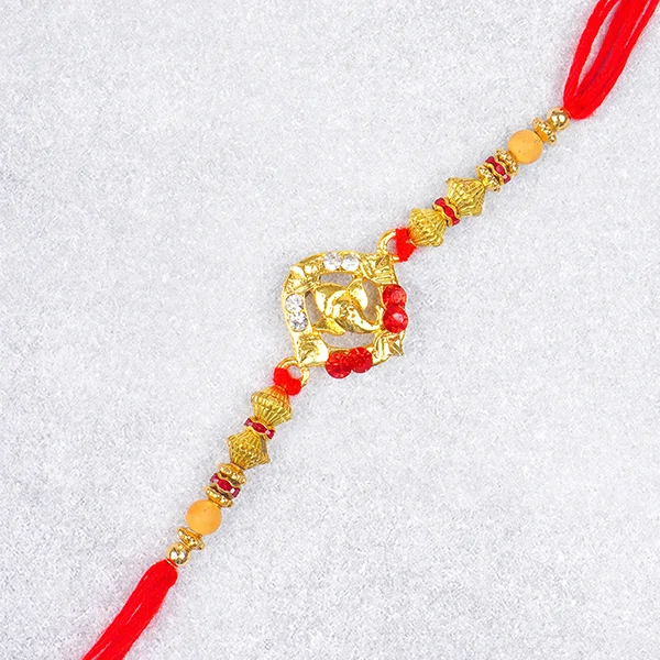 Ganesha Rakhi with Sweet
