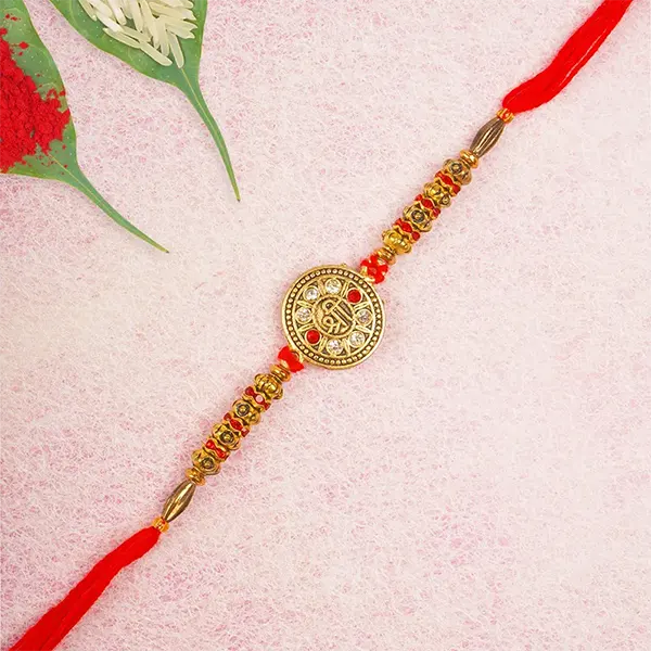 Ethnic Shree Rakhi  - For Poland