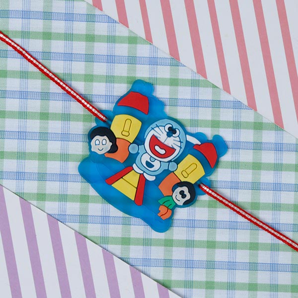 Cute Doraemon Freinds Kids Rakhi to Europe