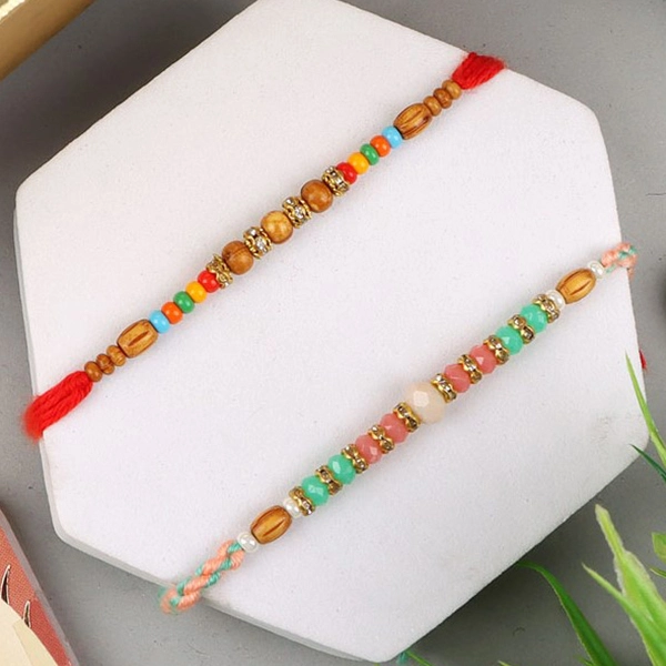 Delightful 2 Rakhi with Ferrero & Almond