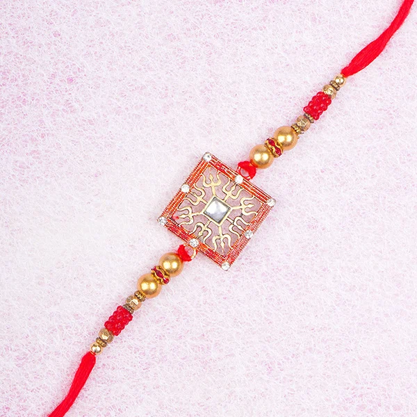 Trishul Rakhi with Milk Chocolate