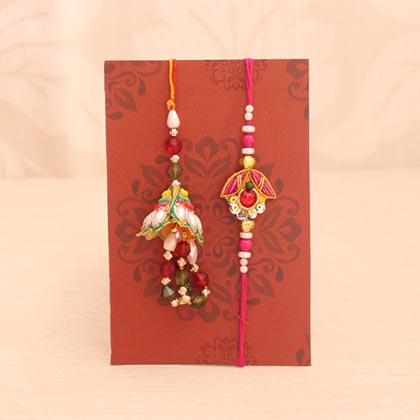 Sweet Rakhi Love for Bhaiya Bhabhi