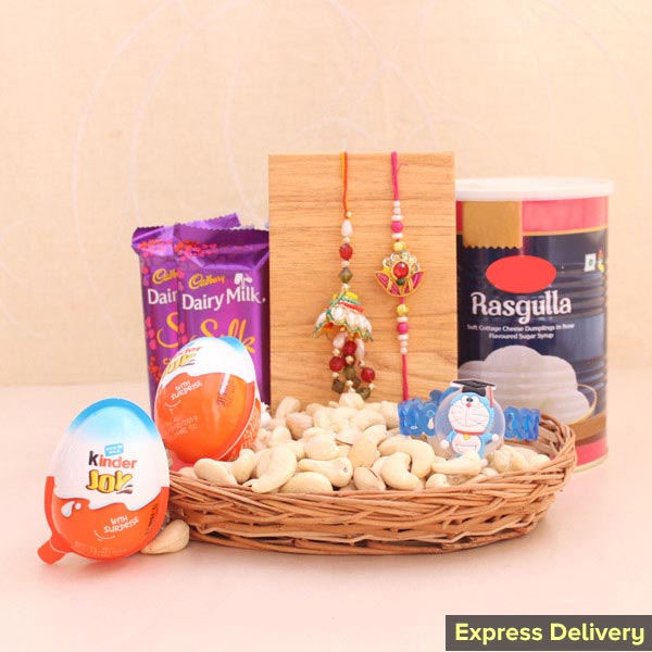 Felicitous Bhaiya-Bhabhi Rakhi Hamper