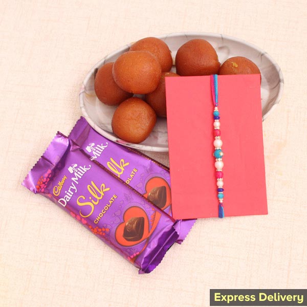 Silky Jamun Rakhi Surprise