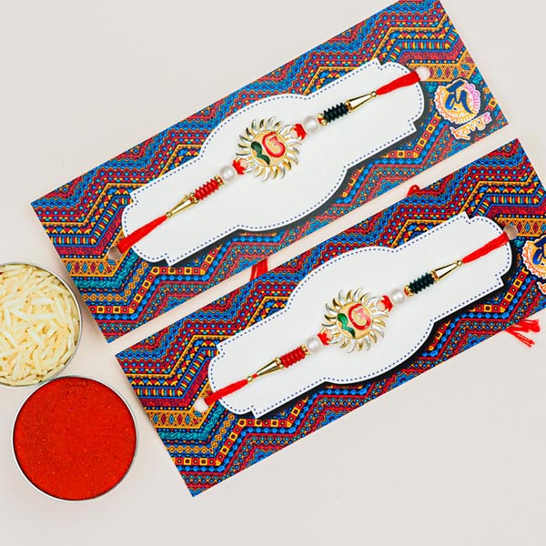 Ek Onkar Pair of 2 Rakhis